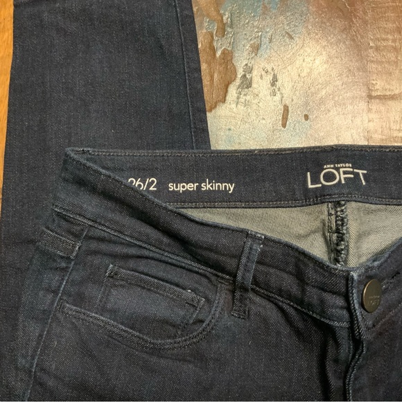 LOFT Women's Skinny Jeans - Deep Indigo - Picture 1 of 6